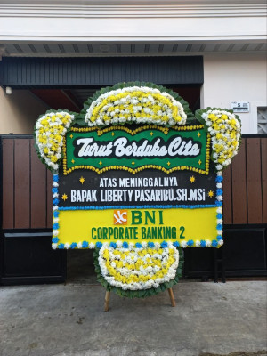 Papan Bunga Duka di Cipulir