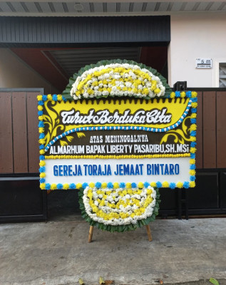 Papan Bunga Duka di Cipulir