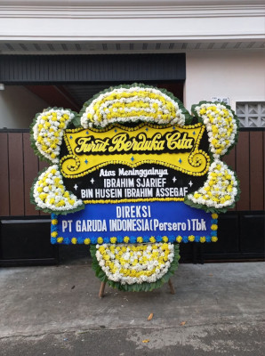 Papan Bunga Duka di Cipulir