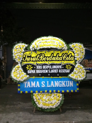 Papan Bunga Duka di Cipulir