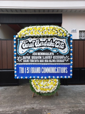 Papan Bunga Duka di Cipulir